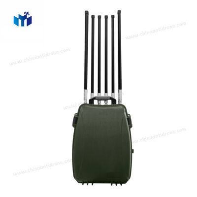 comprar Dispositivo anti-UAV portátil com capacidades de interferência SDR 1.2GHz 1.5GHz 2.4GHz Drone Jammer online manufacture