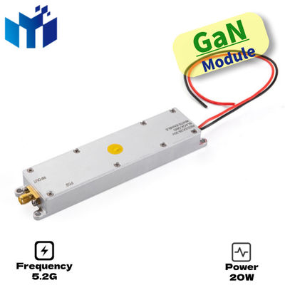 شراء 5.2 جيجاهرتز/5.8 جيجاهرتز 20 واط GaN RF مضخم طاقة مضاد للطائرات بدون طيار لوحدة مكافحة الطائرات بدون طيار والدفاع عالية الطاقة تصنيع عبر الإنترنت