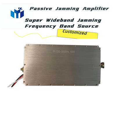 comprare 1000MHz-3000MHz Amplificatore di interferenza passiva banda di frequenza sorgente Super banda larga 100W interferenza online manufacture