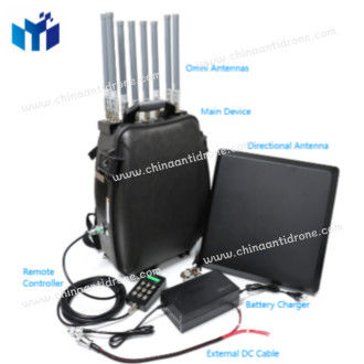 Αγορά Παρεμβολέας Σήματος Drone 400W Backpack με 8 Ζώνες και Σύστημα Anti Drone 2000m διαδικτυακή κατασκευή