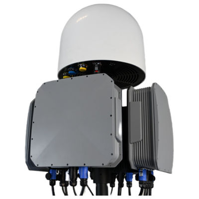 kupować Naprawione urządzenie do wykrywania i zagłuszania dronów z pasmami częstotliwości 70 MHz-6 GHz, ≥10 km zasięgu wykrywania i 360° zasięgu detekcji produkcja online