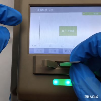 DY-150P Portable Trace Explosive and Drug Detector with Nak Class Sensitivity <5 Seconds Parsing Time and <15 Minutes Cold Start