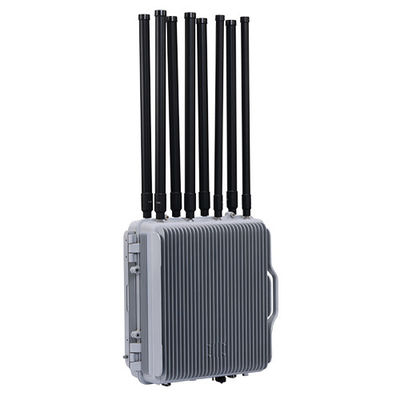 Fixed Multi-mission Defender Integrates Detection And Jamming Functions Can Detect Illegal Invading Drones By Analyzing Their Spectrum Characteristics And Drone ID