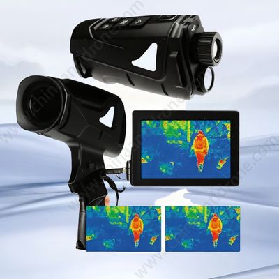 Advanced Thermal Technology Captures Object Infrared Radiation Processes Data Via Sensors, Generating Clear Visible Images For Temperature Analysis