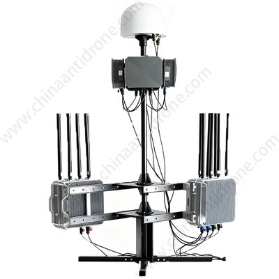 Fixed Drone Detection and Defense with Spoofing