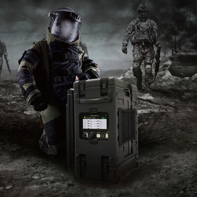 Beli Integrated Battery Long-lasting Portable LCD Touch Screen SDR Frequency Jammer Saat Digunakan Untuk Penghapusan Bom Anti-Terorisme Dan Investigasi Teknis Dapat Menghilangkan Sinyal Secara Efektif online manufacture