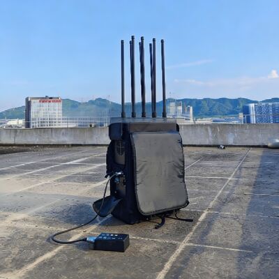 comprar Equipamento de contramedidas de drones portáteis com contramedidas multicanal Bateria incorporada e chassi padrão militar Fabricação em linha