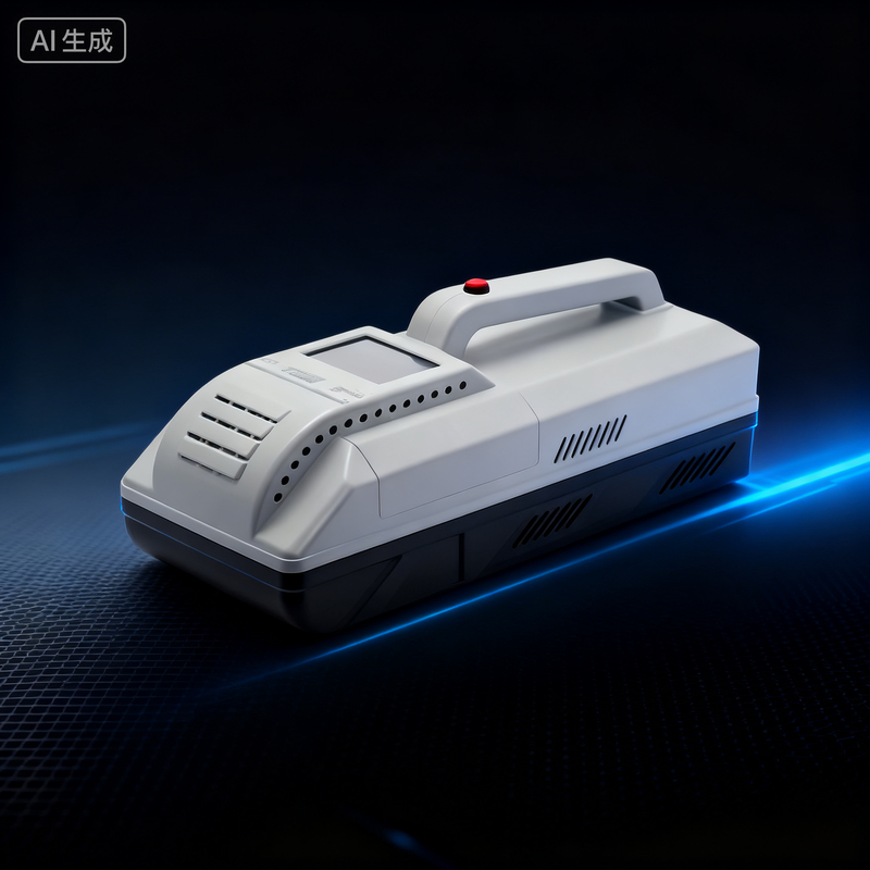 Advanced explosive and drug trace detection systems implement sophisticated photoionization high-resolution ion mobility spectrometry technology for detecting contraband substances