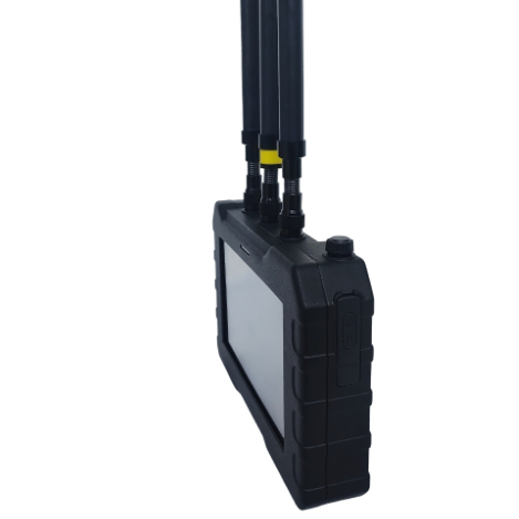 portable FPV detection and video transmission capture device integrates detection video interception and video storage into one system.