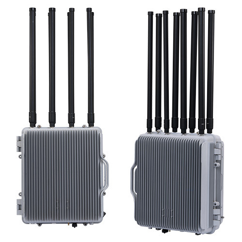 Fixed Multi-mission Defender Integrates Detection And Jamming Functions Can Detect Illegal Invading Drones By Analyzing Their Spectrum Characteristics And Drone ID