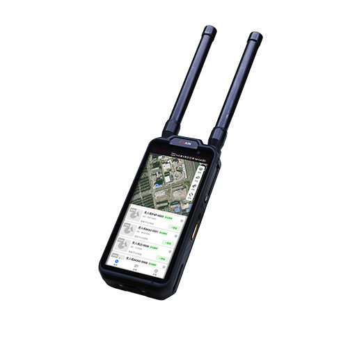 Handheld Drone Detector with 100MHz-6000MHz Frequency Range 1.5km-2km Detection Radius and ＜6s Response Time for Real-Time UAV Monitoring