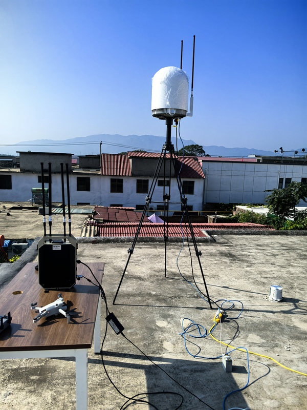 Fixed Drone Detection Equipment For Full-Frequency Scanning And Display Of Drone Signals For Subsequent Defense