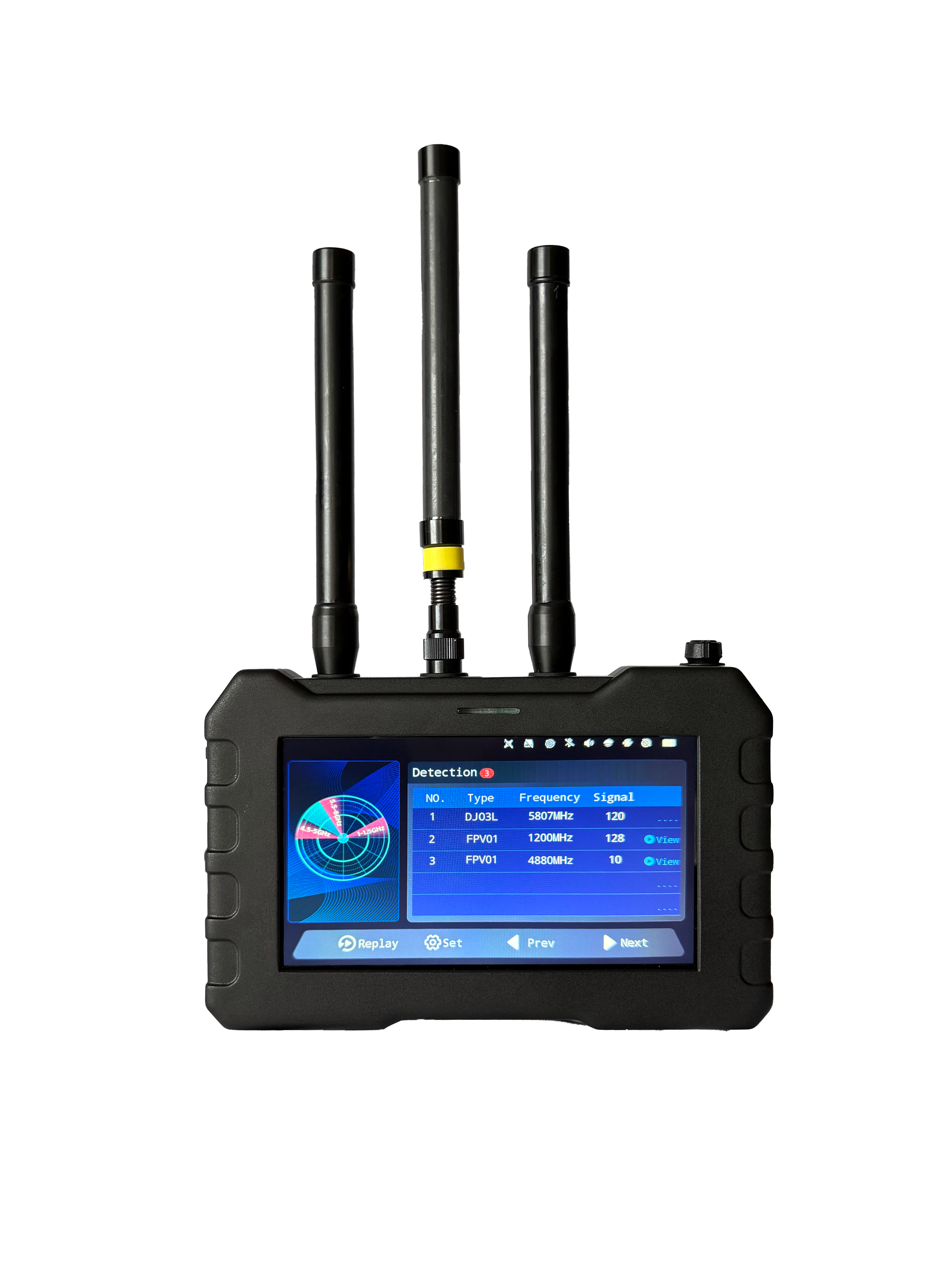 Portable FPV Detection and Video Simplified with Handheld Drone Detector Technology
