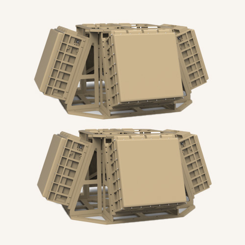Anti UAV Radar for All-Weather Detection and Early Warning DD-R28 Medium-Range X-Band Four-Element Array Radar