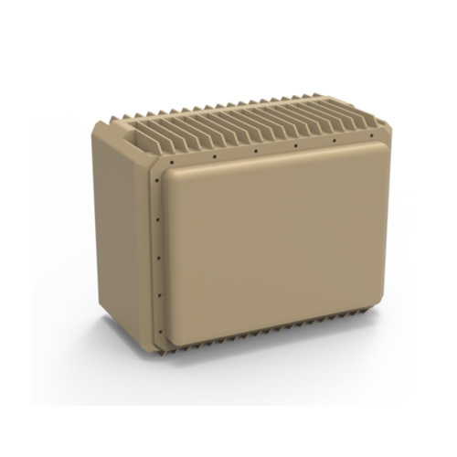 The X-band short-range monopolar radar for all-weather detection and early warning of low small slow targets