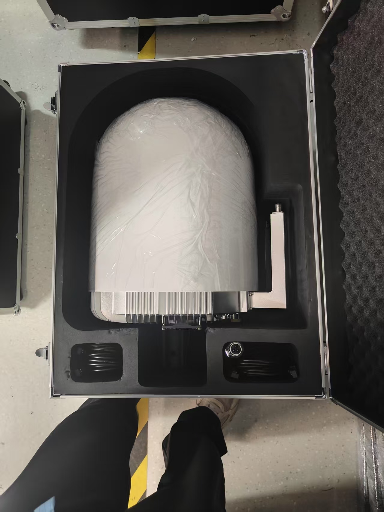 Fixed Drone Detection System: Multi-Frequency Scanning Signal Visualization And Defense Enablement