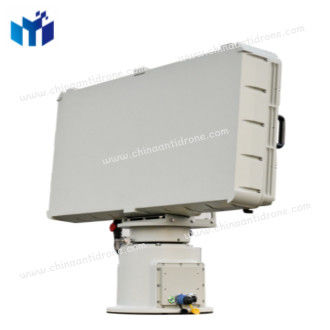 10 km Offshore Land Radar di sicurezza a bassa quota Array di fase Pulso Doppler banda S Cina Drone Detection