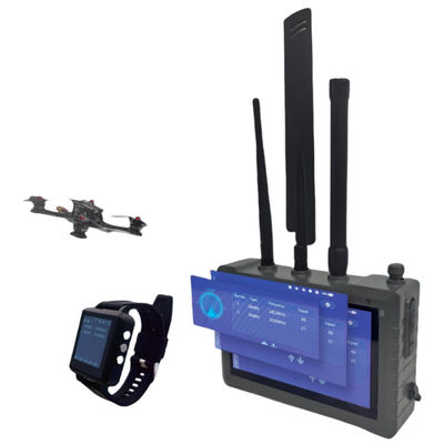 Portable Drone Detector with 1km Interception Distance and 70MHz-6.2GHz Frequency Bands for FPV Video Transmission Capture