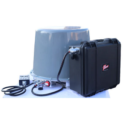 50W 10 ব্যান্ড এন্টি ড্রোন জ্যামার 100-400MHz এবং 1550-1620MHz এ যানবাহন মাউন্টড ইউএভি প্রতিরোধের জন্য