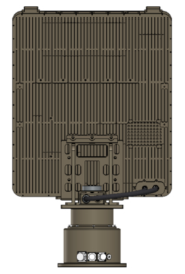 Banda X 5 km Radar de vigilancia de baja altitud Amplia cobertura Procesamiento multi-objetivo fuerte para el monitoreo de baja altitud