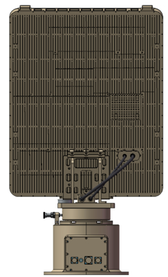 X Band 10 km Anti Drone System Low-Altitude Surveillance Radar con sistema anti-drone per l'efficace rilevamento e tracciamento di obiettivi a bassa quota