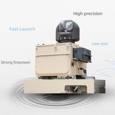 10 kW Power 1km Strike Distance ≤15 s Damage Time Ytterbium-doped Fiber Laser Anti Drone System
