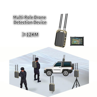 12km Drone Detection System with FPV Interception & Pilot Tracking